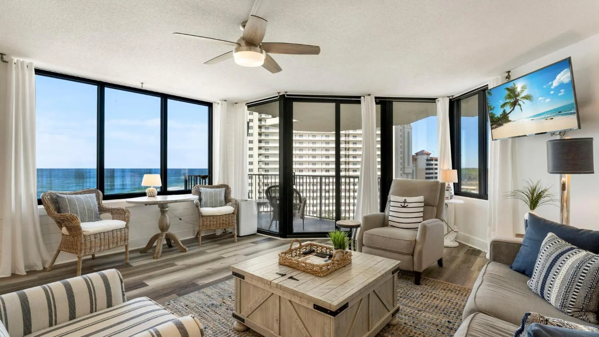 Sunbird Resort! Direct Beachfront Condo! Free Beach Chairs! By Dolce Vita Getaways Pcb Panama City Beach